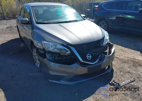 2017 Nissan Sentra S из США, поврежденный, VIN 3N1AB7AP2HY340760